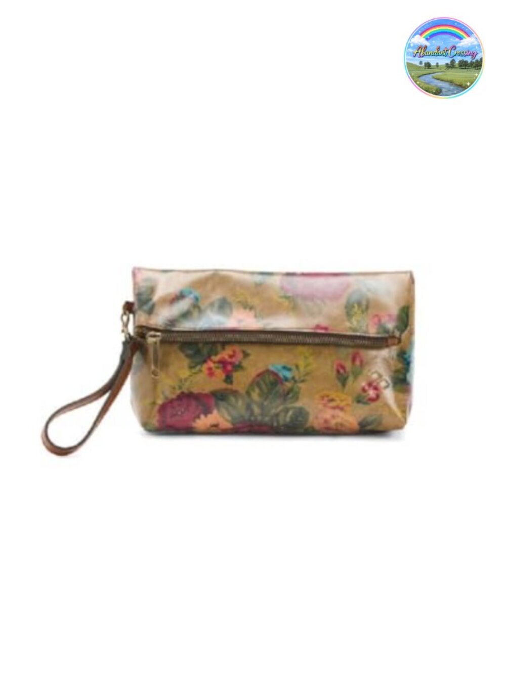 Patricia Nash Wristlet Leather Fold-over Handbag